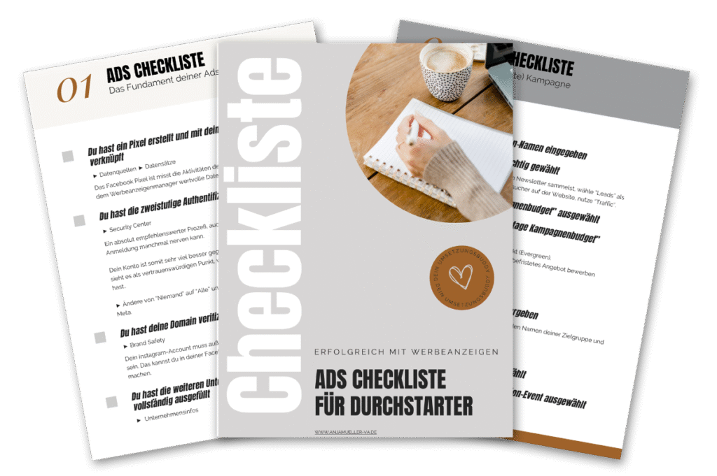 Ads Checkliste Mockup